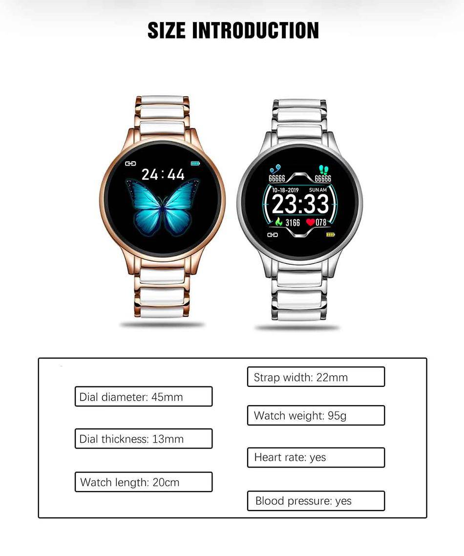 MultiFunctional Ladies Smart Watch