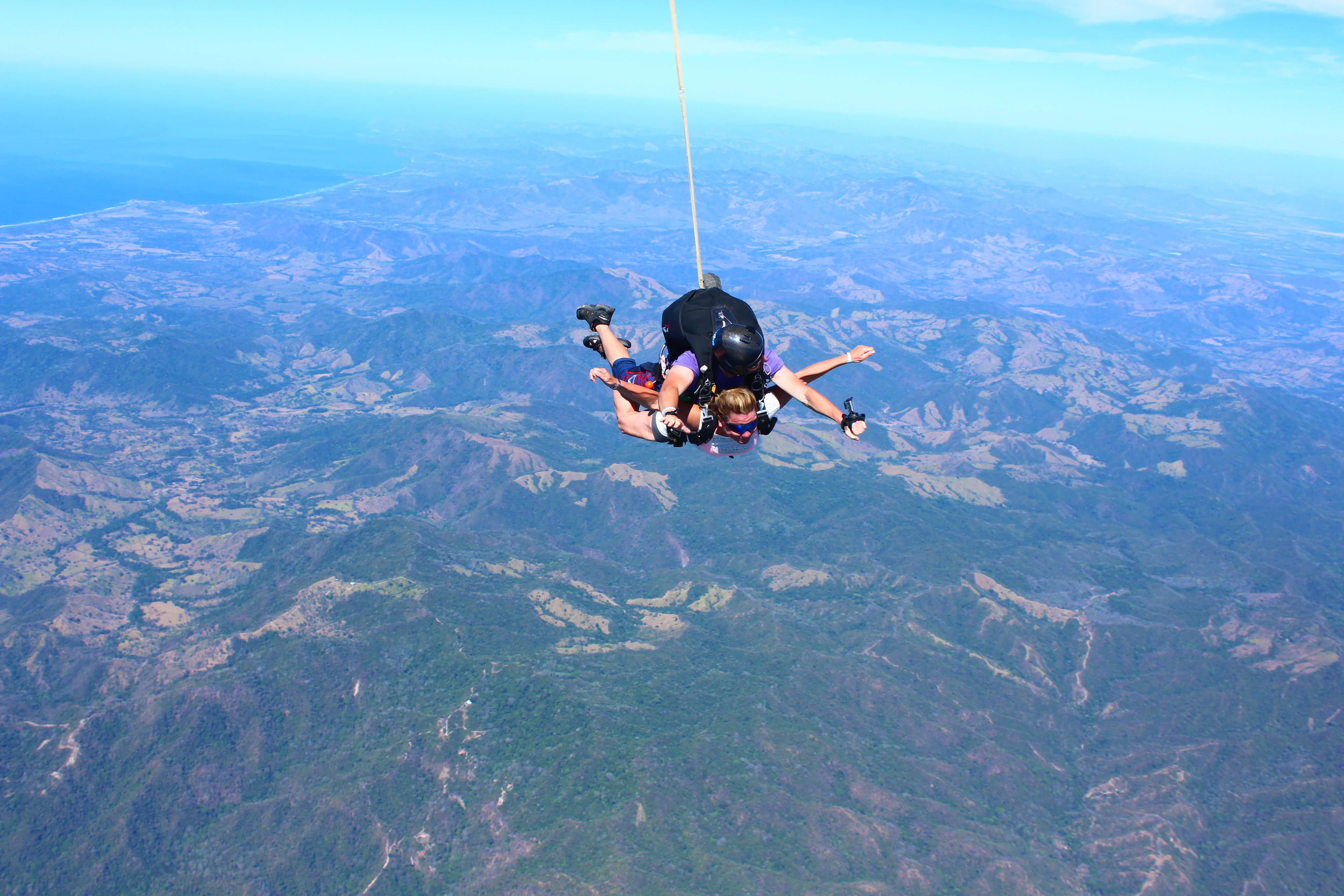 First Time Skydiving Experienced Jumpers Orange Skies Denver