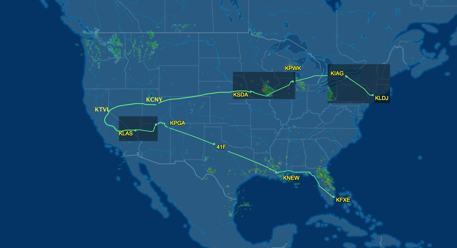 Air traveling Fort Lauderdale California New York SkyEagle