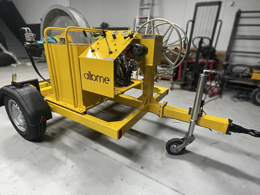 Fiber Cable Puller Master Fiber optic cable blowing machine