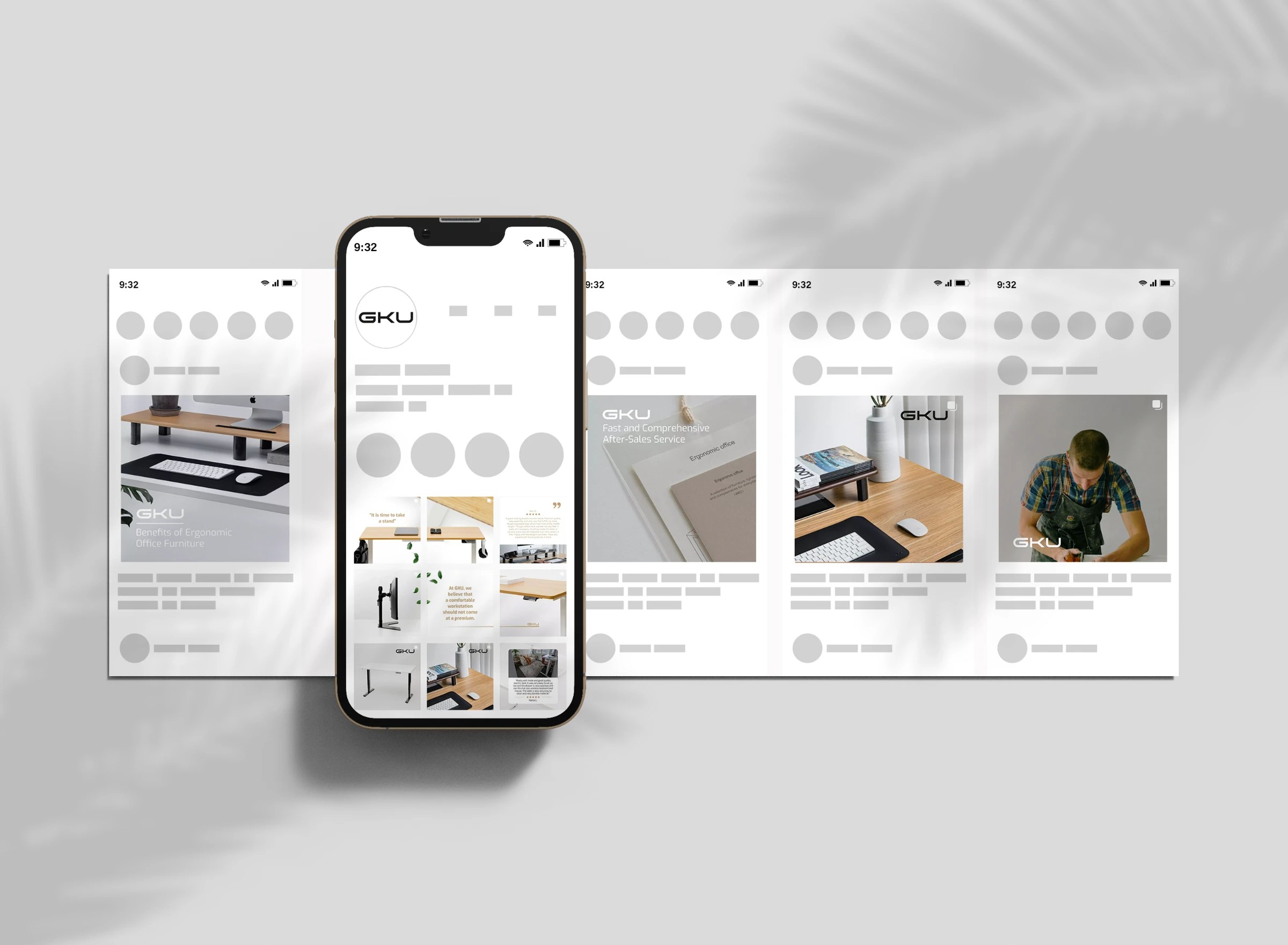 GKU Ergonomics Furniture Work by Skyfield Marketing