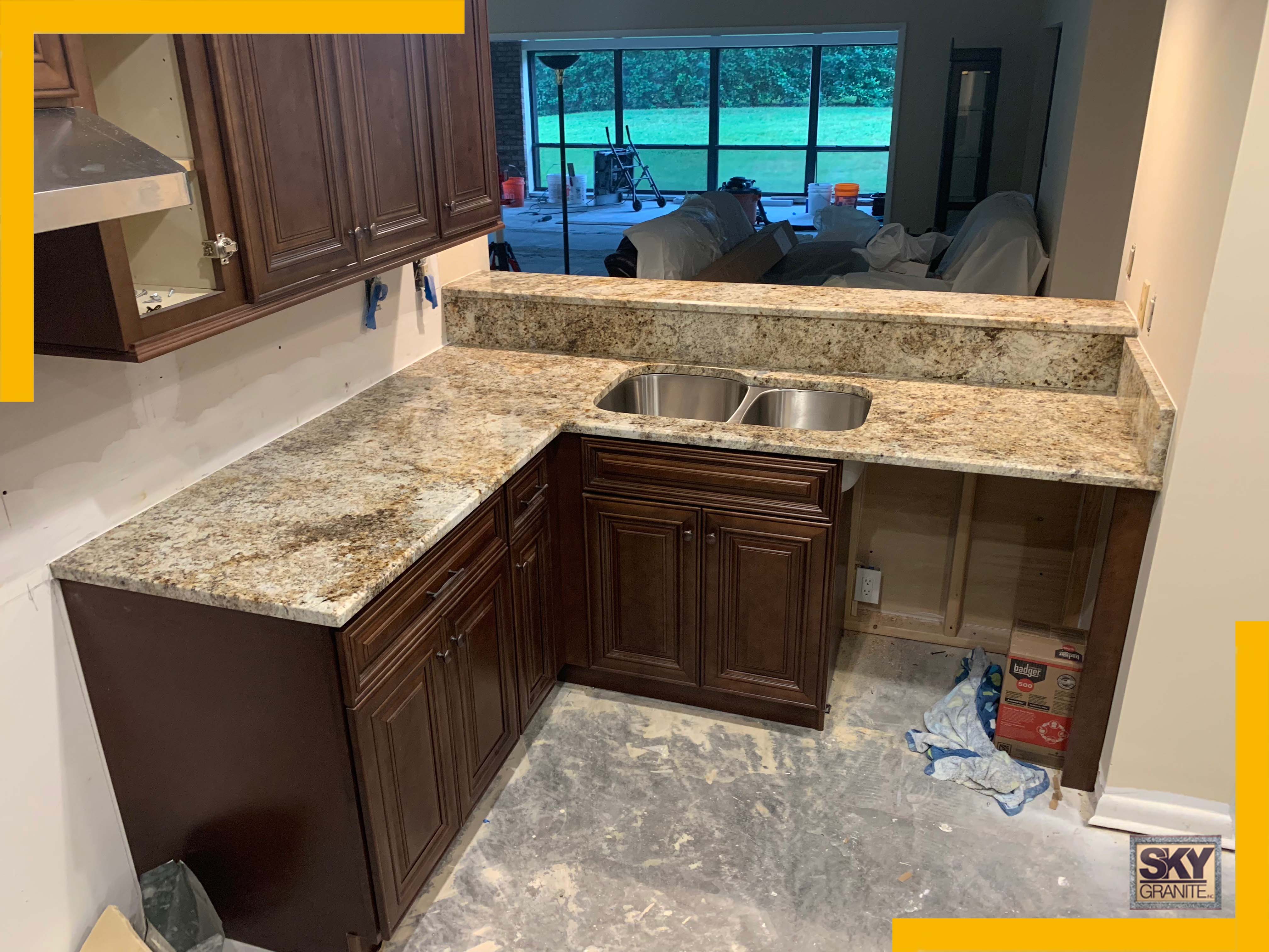 Quartz Sky Granite Granite Countertops in Tampa Bay