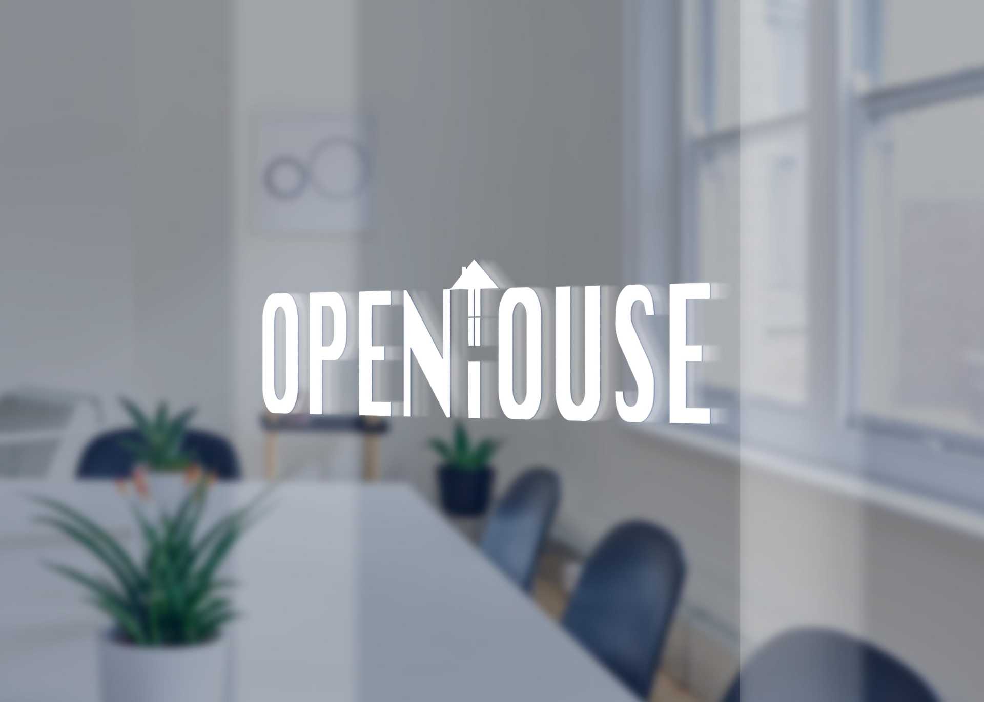 Open House Property Management London Bespoke logo & Web Design