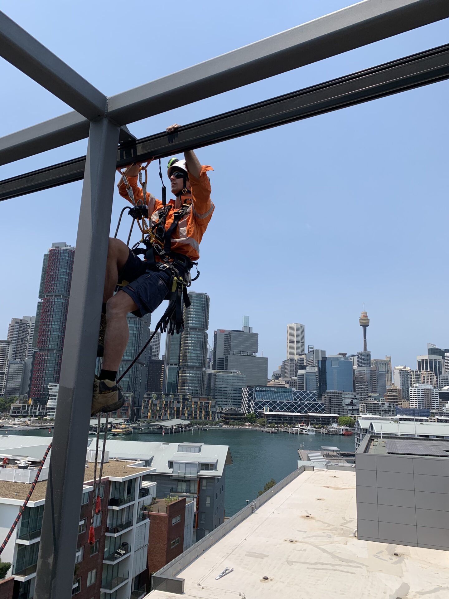 Raptor Rigid Rail Systems Skyhooks Difficult Access Team