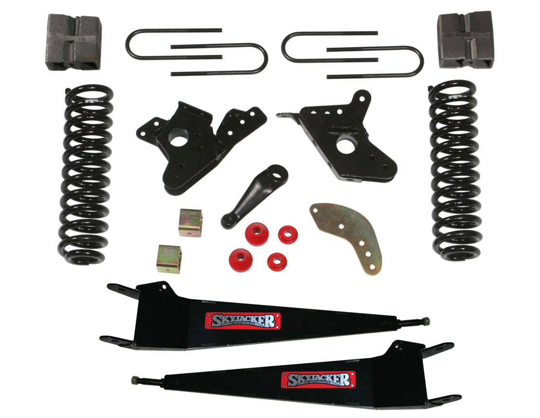 286PKAB 6 in. Suspension Lift Kit with Black MAX Shocks Skyjacker