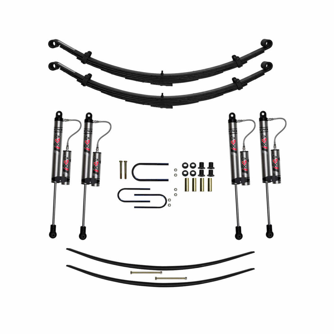 D400CDAK 4 in. Suspension Lift Kit with Front Leaf Springs and Rear