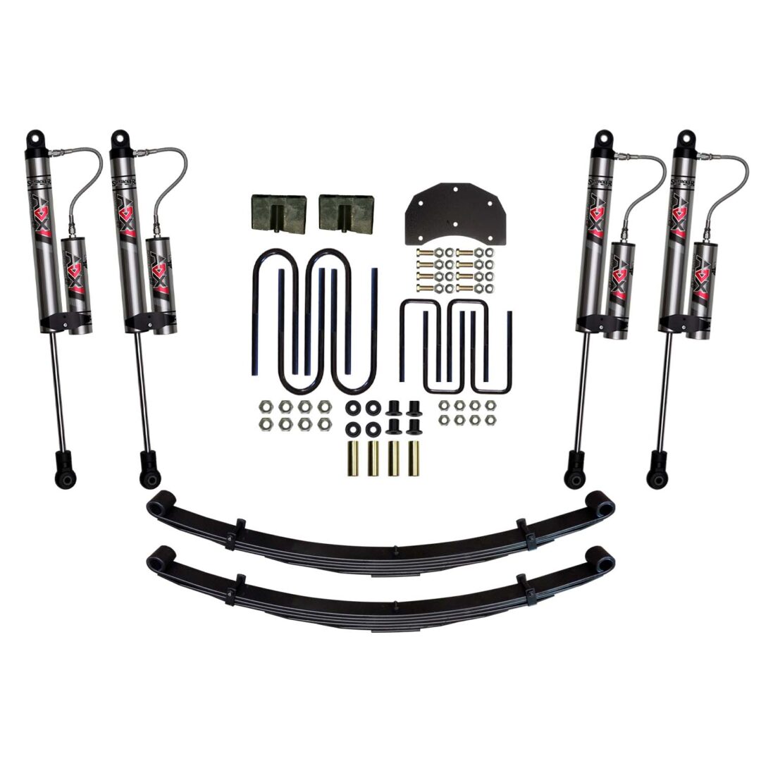 F860MK 6 in. Suspension Lift Kit with Front Leaf Springs and Rear