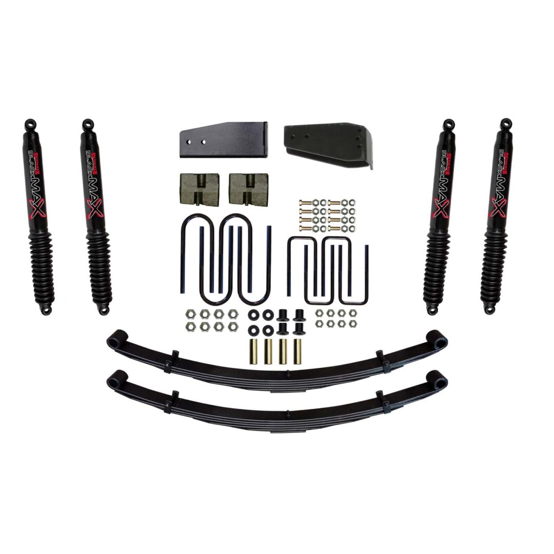 F860TK - 6 in. Suspension Lift Kit with Front Leaf Springs and Rear