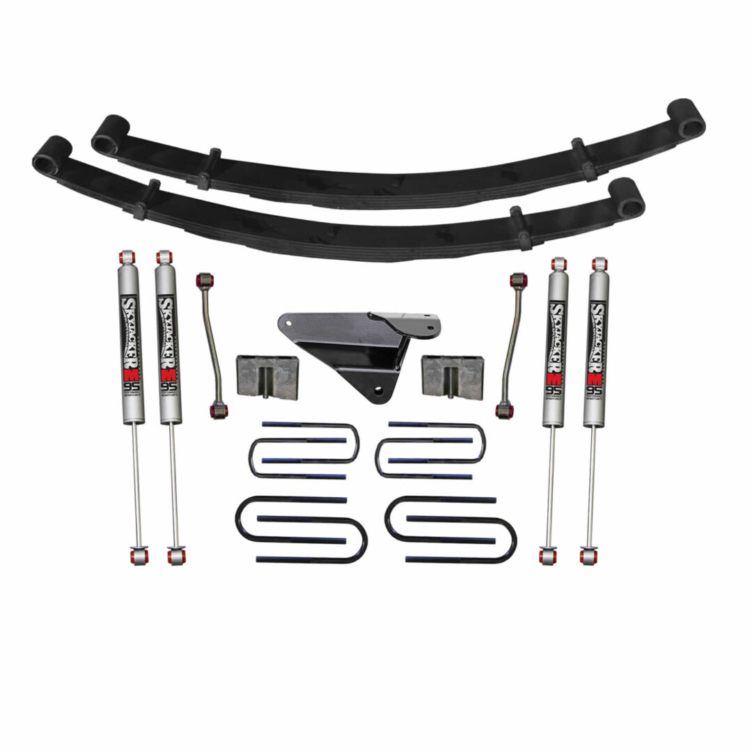 F9453MK 4 in. Suspension Lift Kit with Front Leaf Springs and Rear
