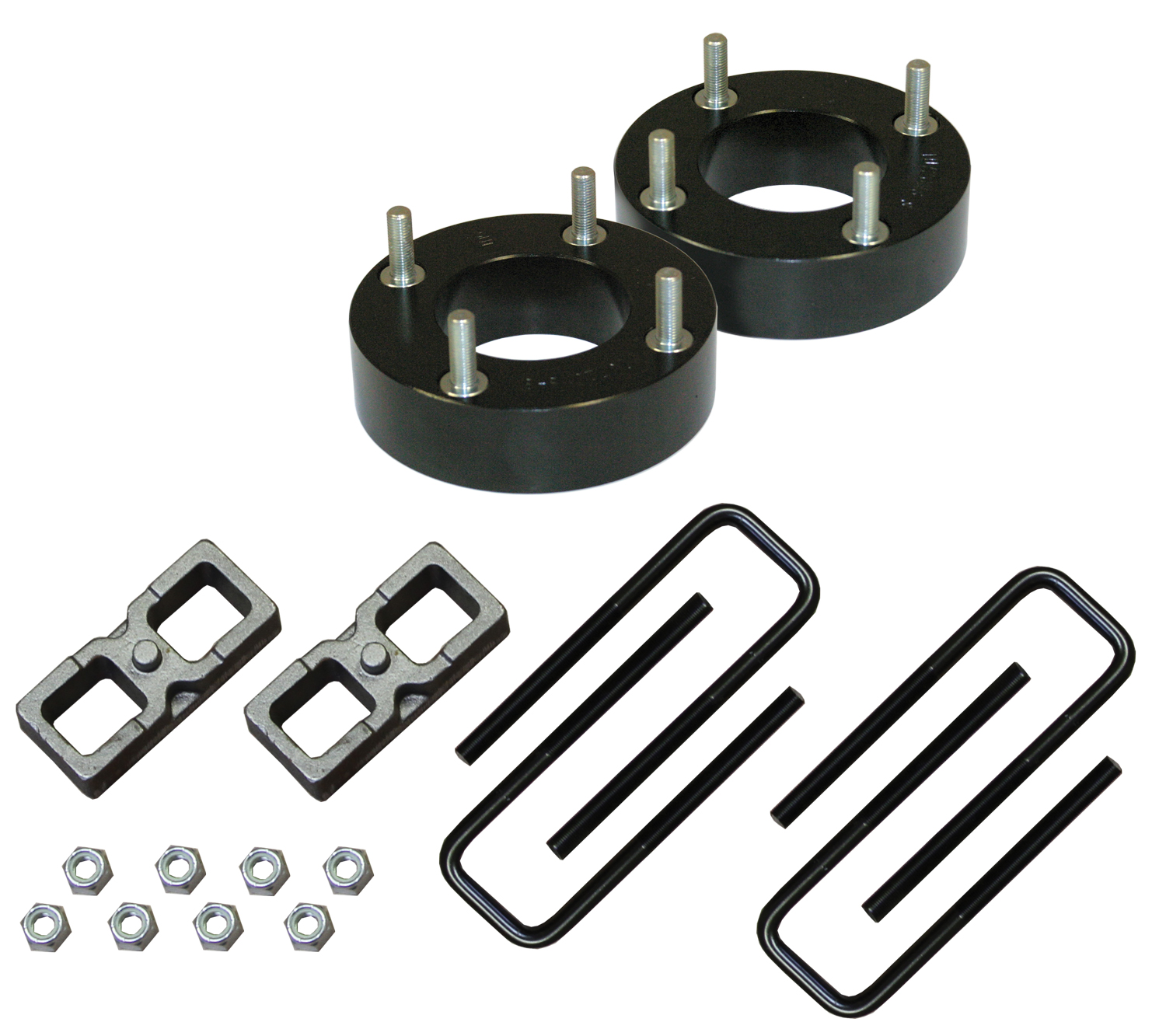 TU720MSP 2 in. Aluminum Front Metal Spacer Lift Kit with 1.25 in