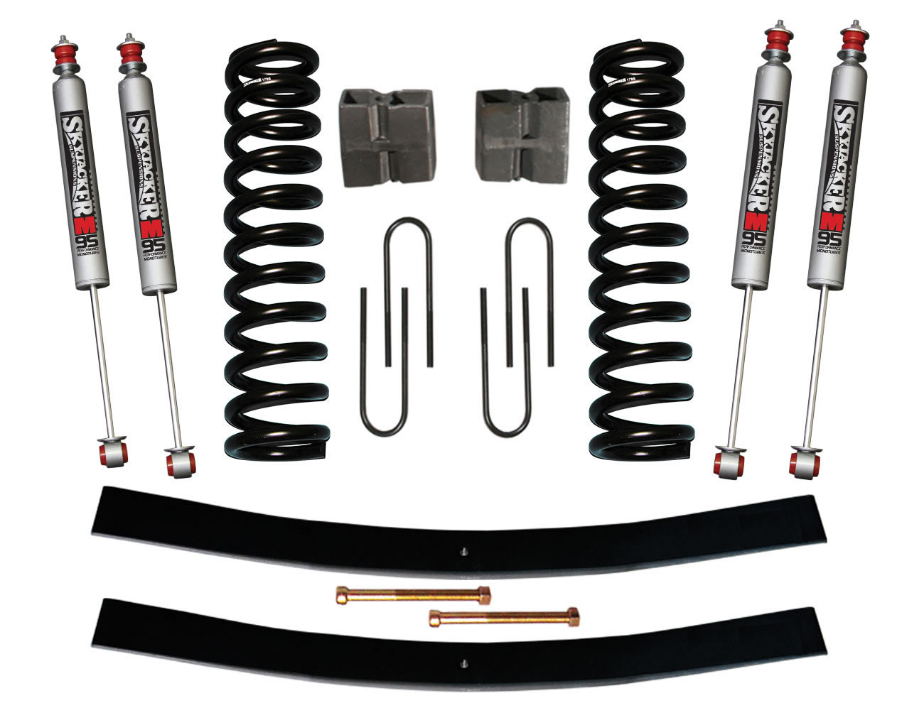 179BK-M - 9 in. Suspension Lift Kit with M95 Performance Shocks