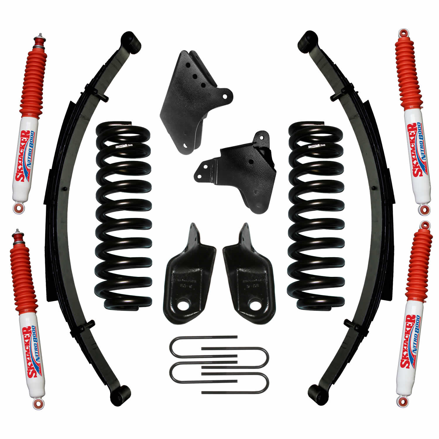 184PKSN 4 in. Suspension Lift System with Nitro Shocks Skyjacker