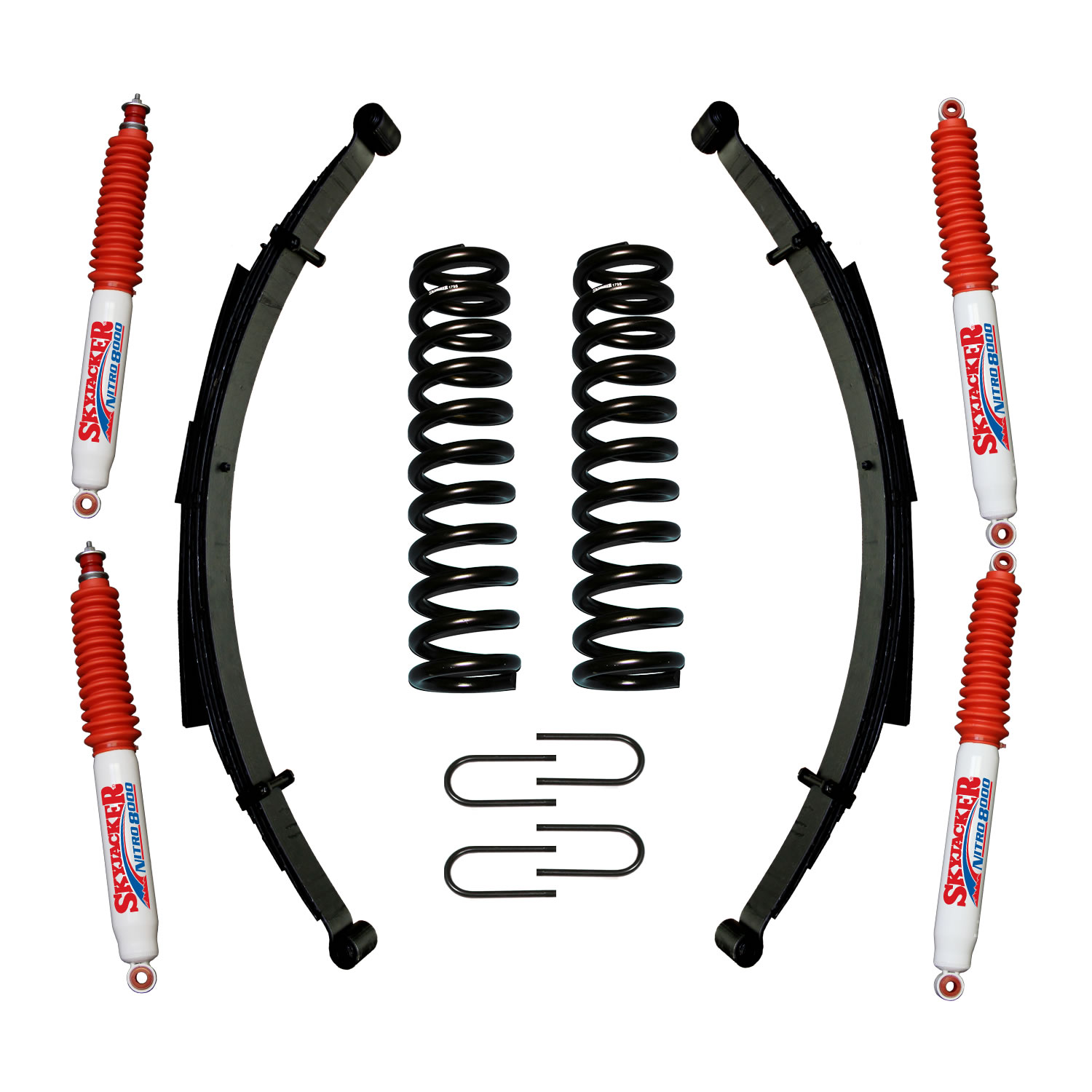 174BKS-N - 4 in. Suspension Lift System with Nitro Shocks - Skyjacker