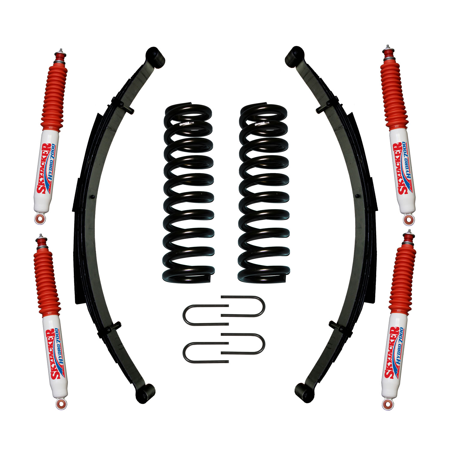 174PKSH 4 in. Suspension Lift System with Hydro Shocks Skyjacker