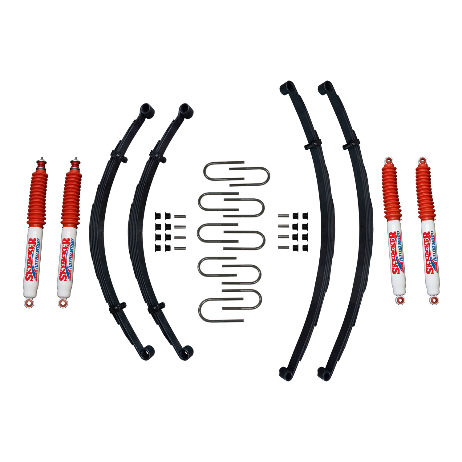 S40KN 4 in. Suspension Lift Kit with Nitro Shocks Skyjacker