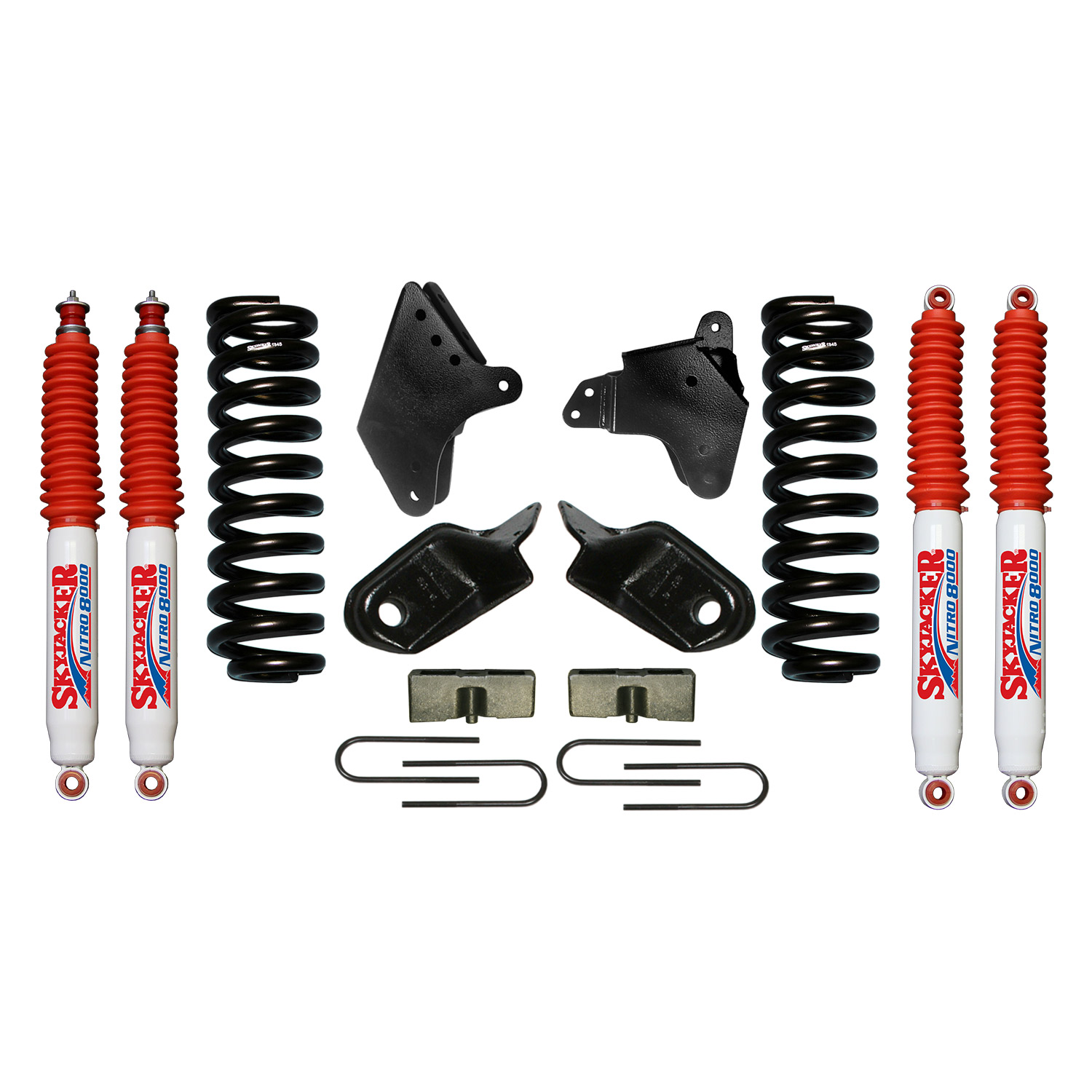 184PKN 4 in. Suspension Lift Kit with Nitro Shocks Skyjacker