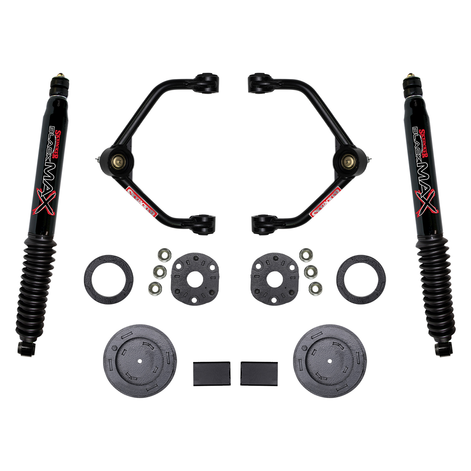 R1930PB 3 in. Upper AArm Lift Kit With Front Strut Spacers, Rear