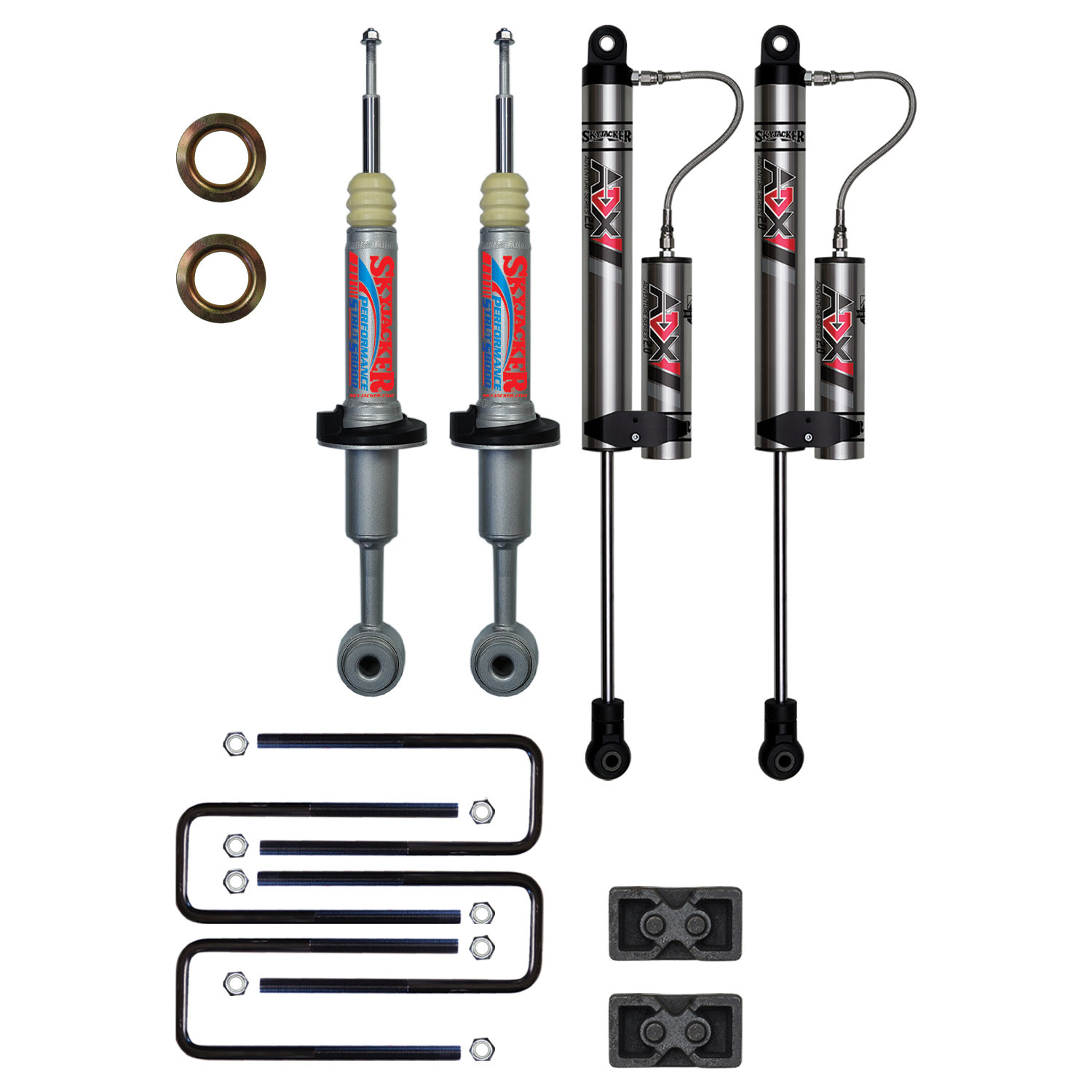 F430STKX - 3 in. Suspension Lift Kit With ADX 2.0 Remote Reservoir