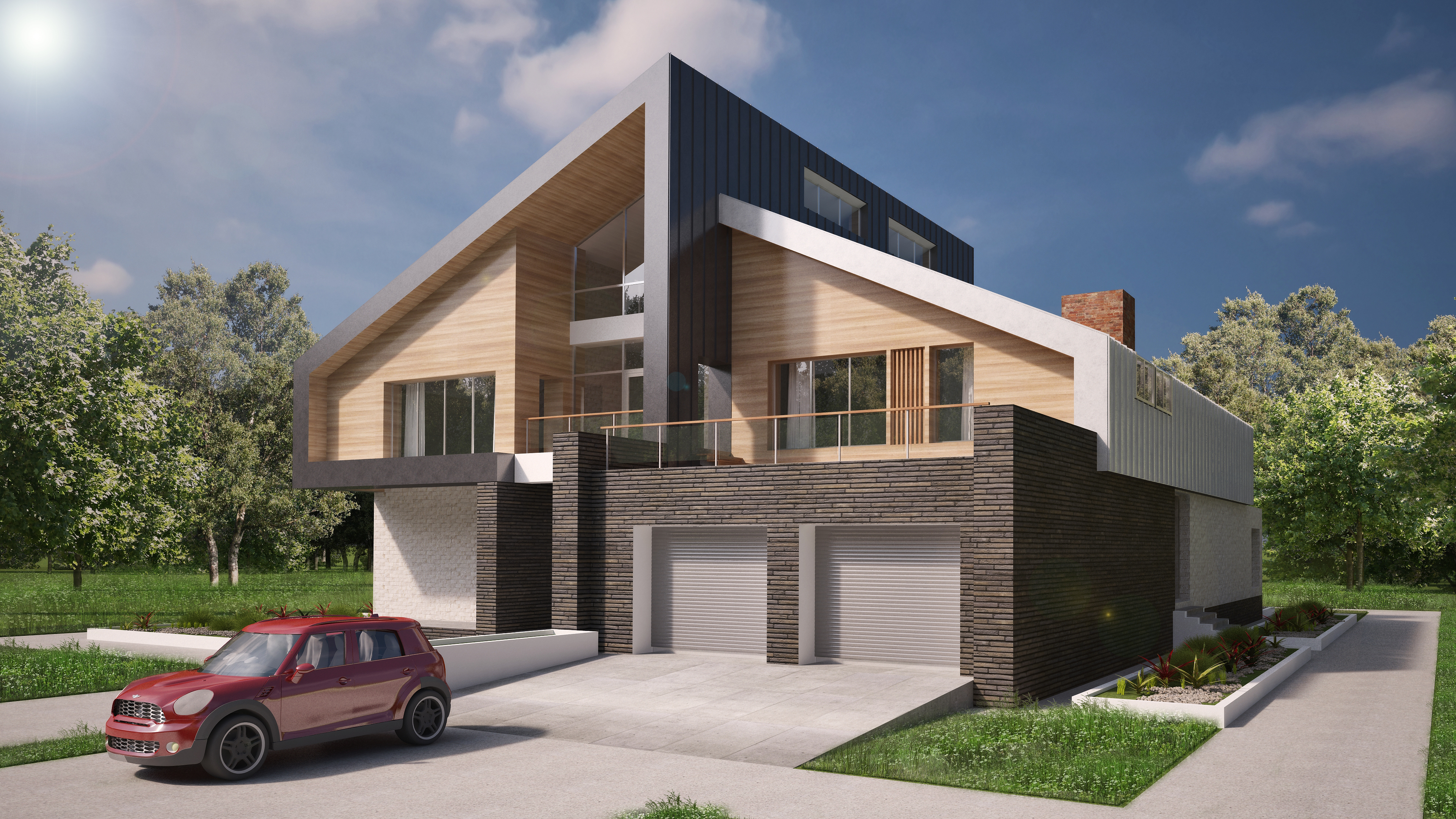 ЧАСТНЫЙ ДОМ XOhouse2 — Архитектурное бюро Скайлайн