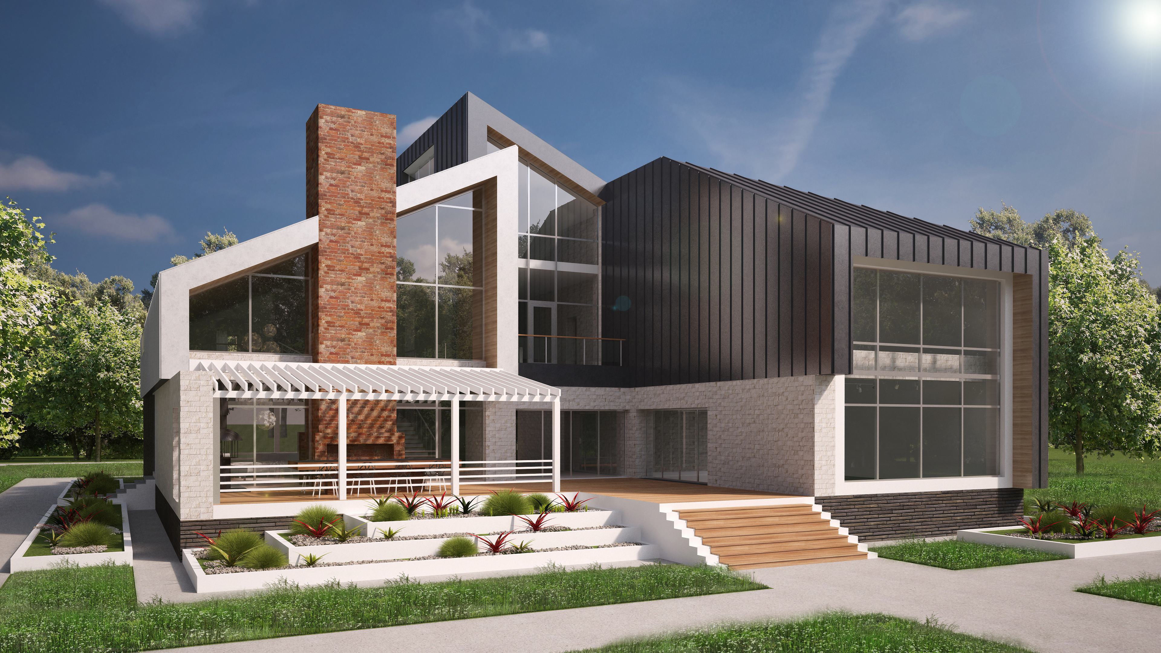 ЧАСТНЫЙ ДОМ XOhouse2 — Архитектурное бюро Скайлайн