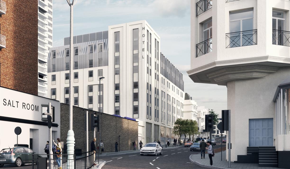 Maldron Hotel, Brighton, UK Skyline Facades