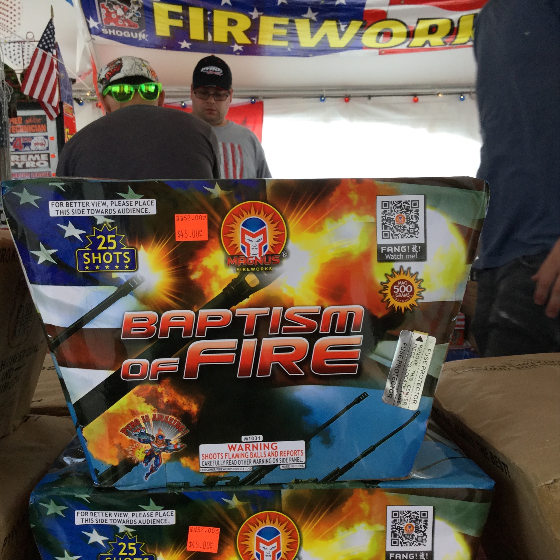 Baptism Of Fire Skyline Fireworks