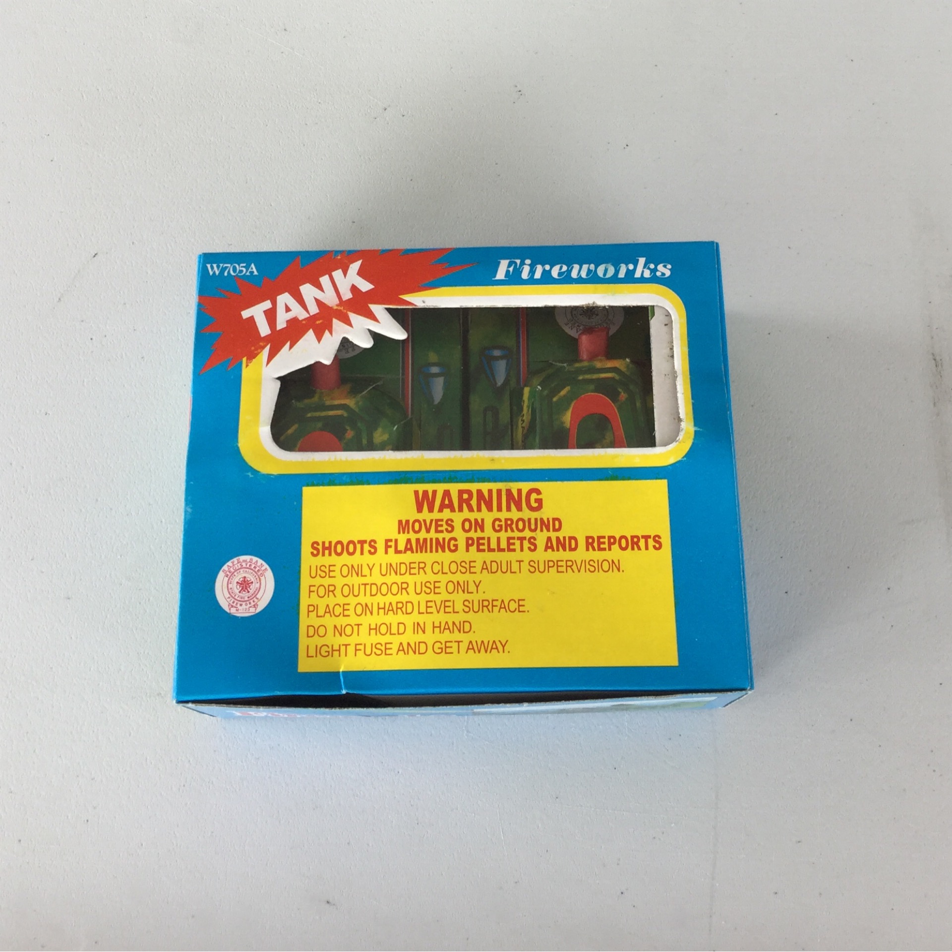 Big Tank Skyline Fireworks