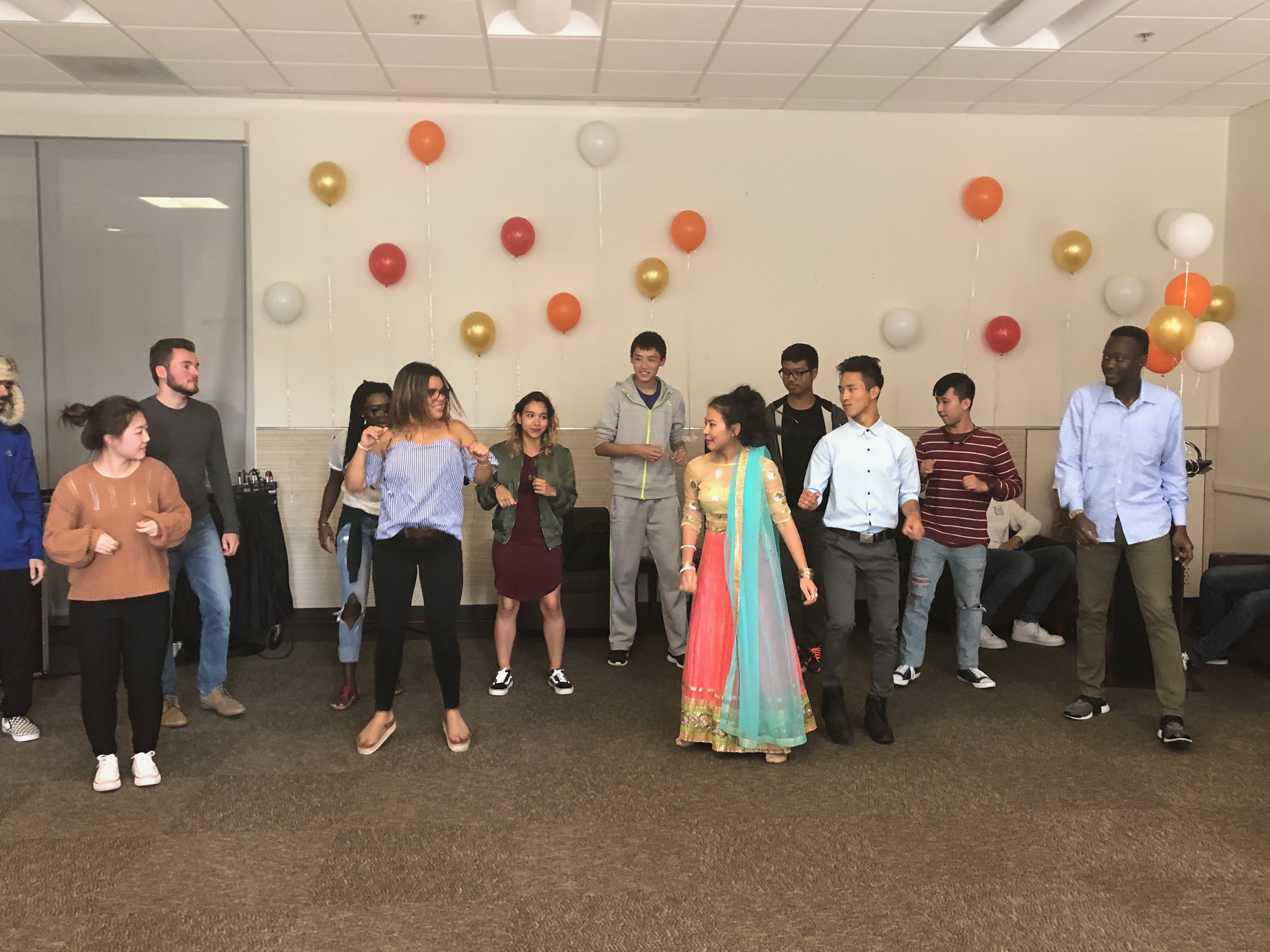 International Student Mixer Skyline Shines