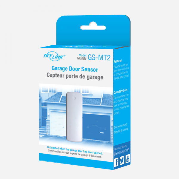 Garage Door Sensor GSMT2 Monitors Garage Door Open/Close