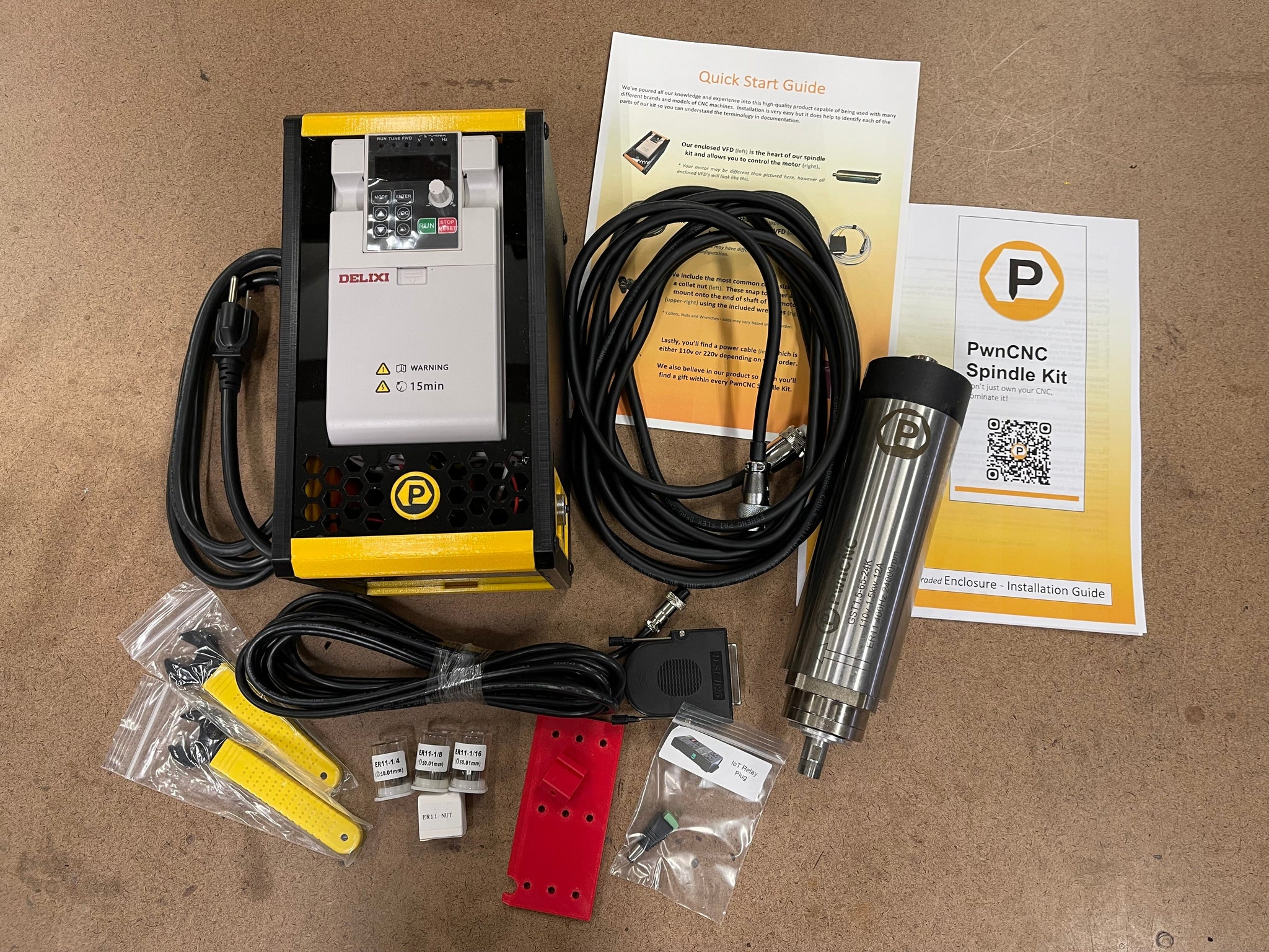 Spindle Kits by PwnCNC Skyone CNC