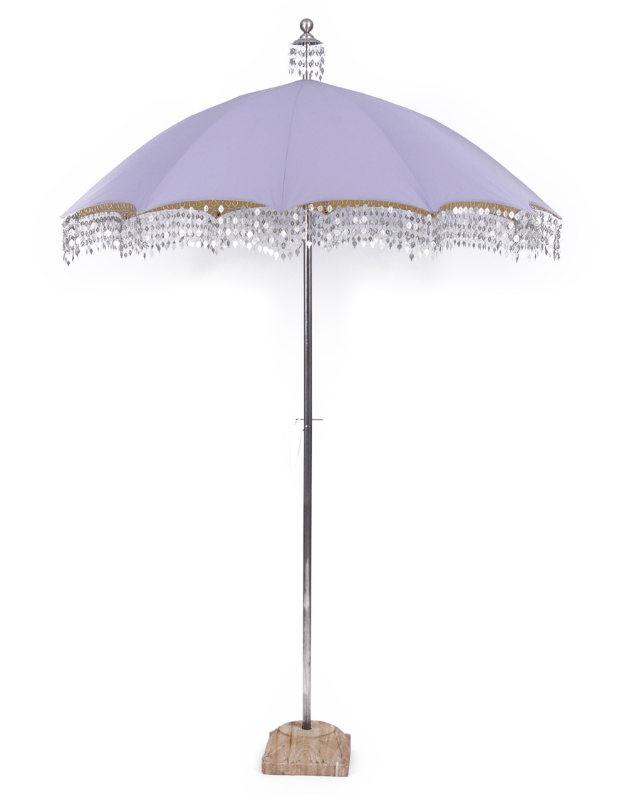 Raj Periwinkle Parasols