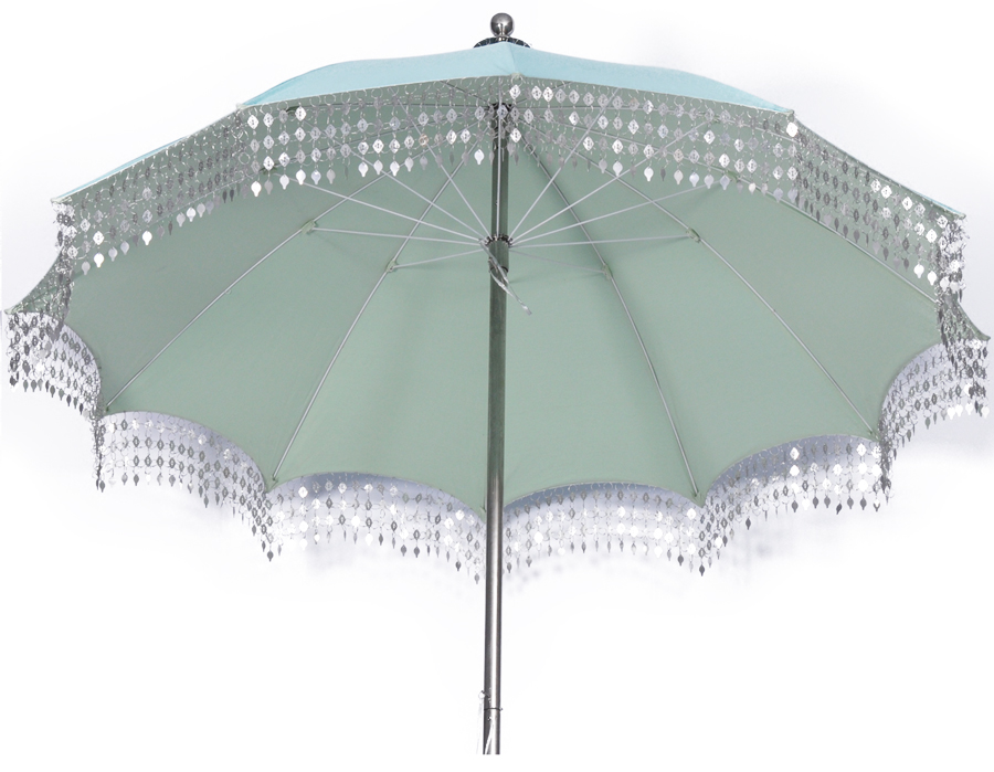 Raj Aquamarine Parasols