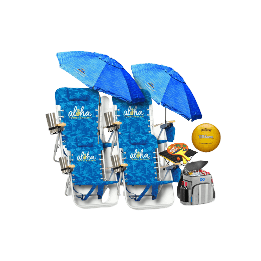 Family Beach Day Hollywood Beach Rent Chairs, Umbrellas, tents