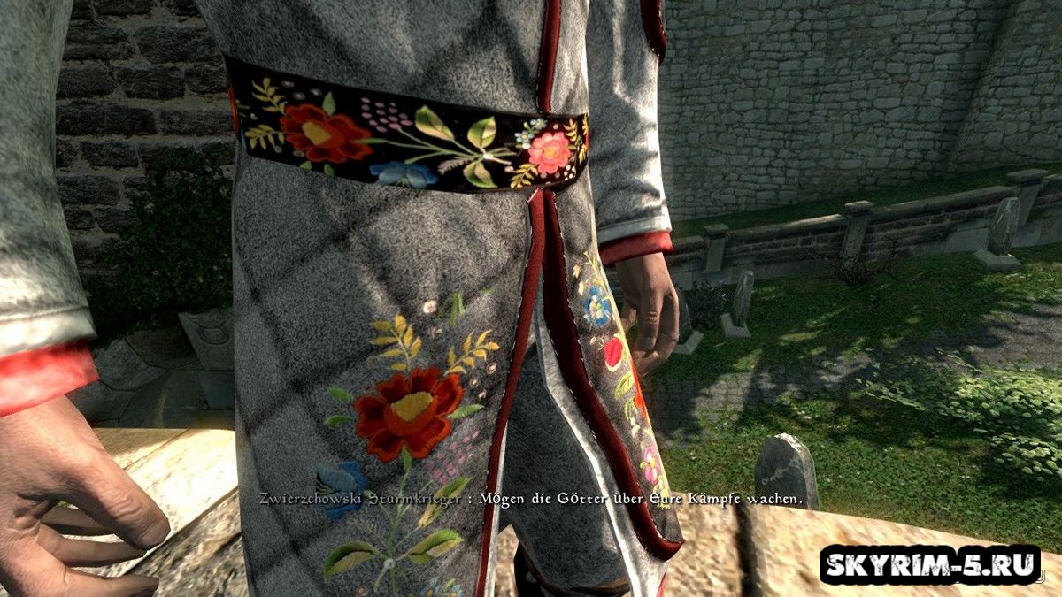 Slavic Fine Clothes High Res Реплейсер Богатой Одежды Скайрим 5