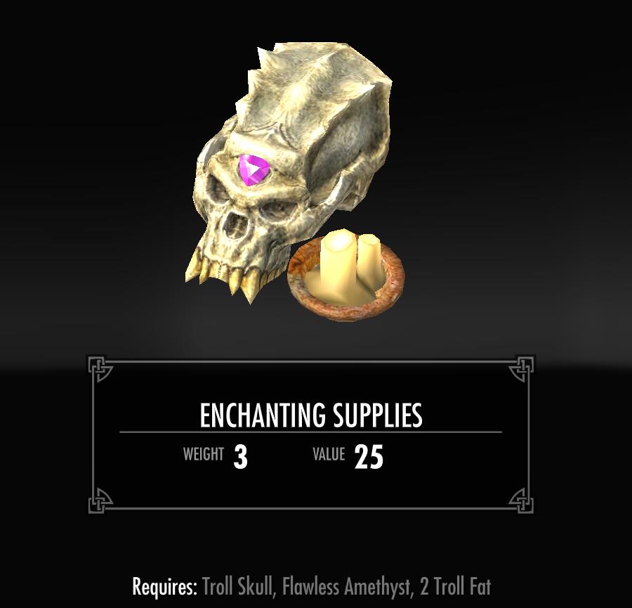 Camping Equipment Skyrim Survival