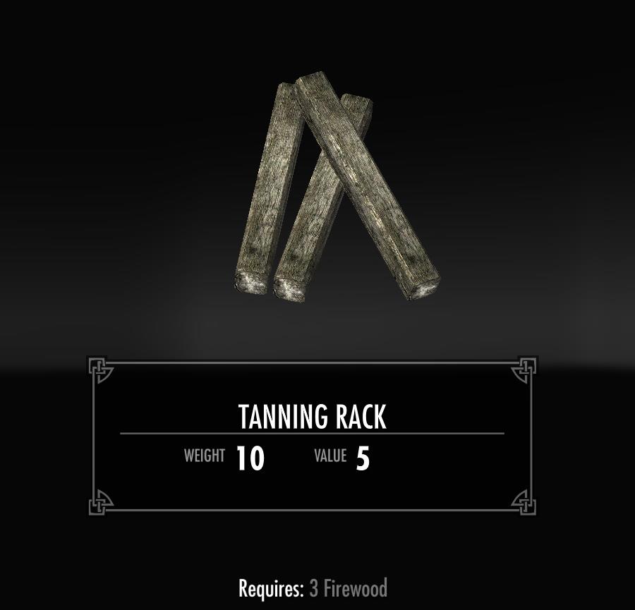 Camping Equipment Skyrim Survival