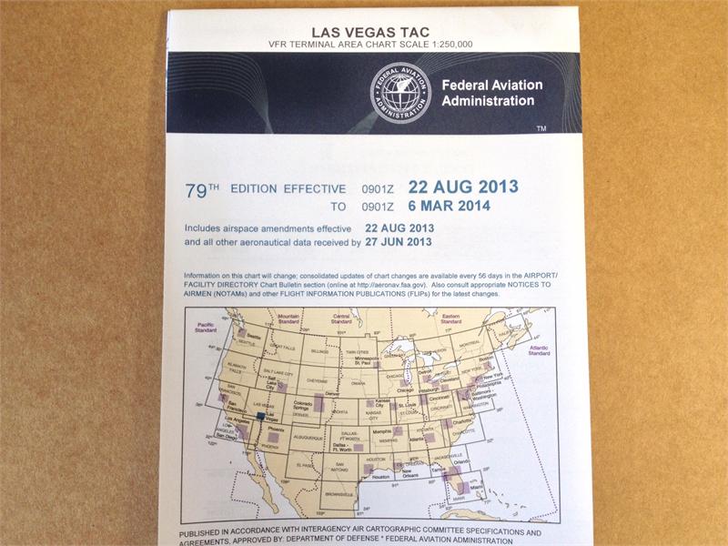 VFR Terminal Chart Las Vegas