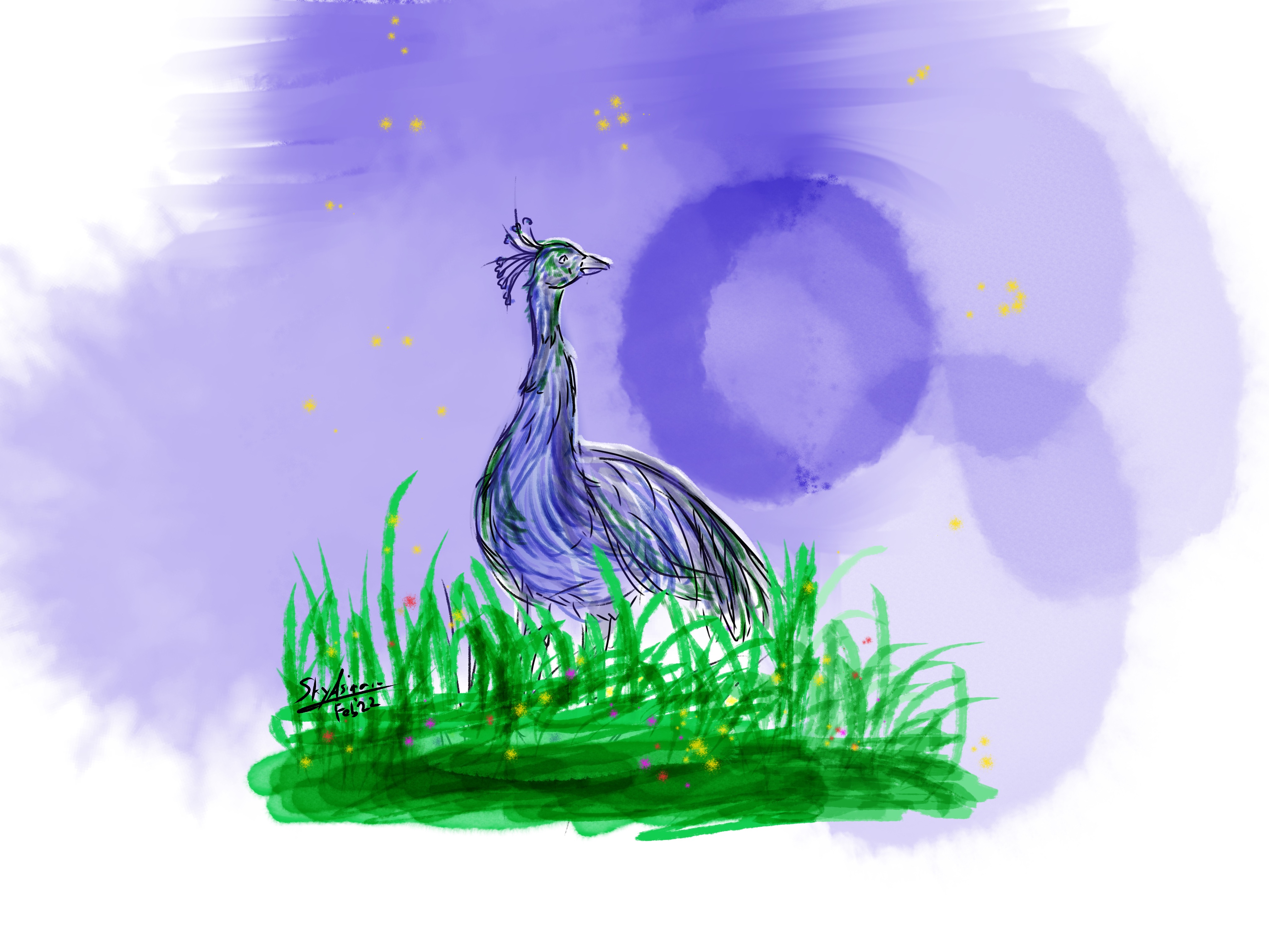 Clip Studio Paint… on iPhone?! Sky's Notebook