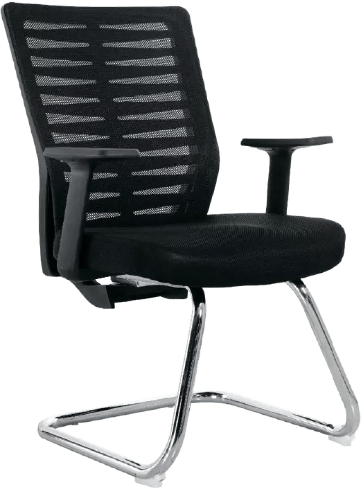 Zebra. Mesh office chair visitor, Black Sky Space Furniture