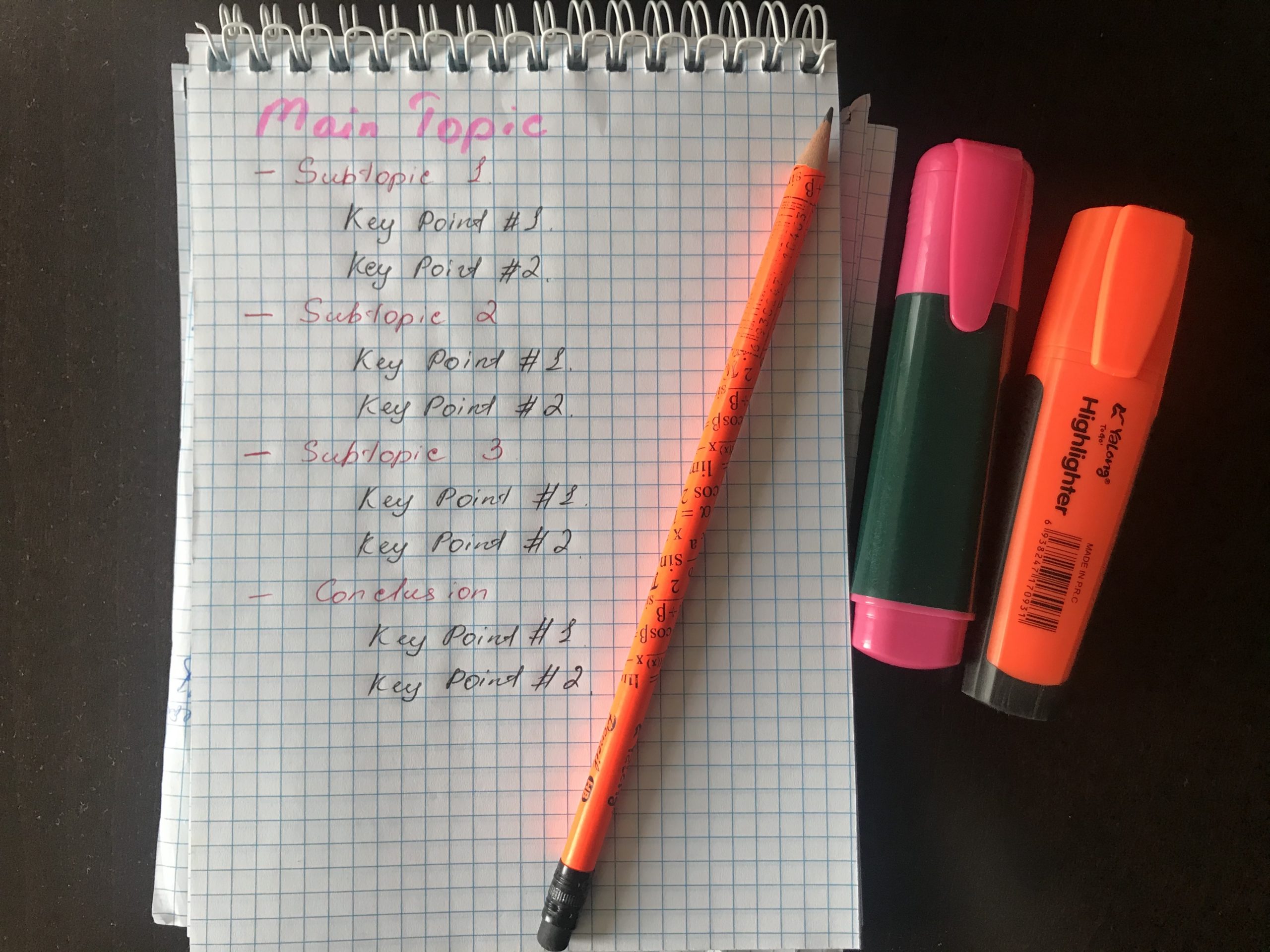 Notetaking techniques Skyteach