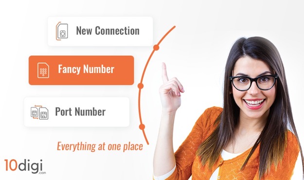 Buy SIM Card Online at 10digi & Get SIM Home Delivery Free of Cost