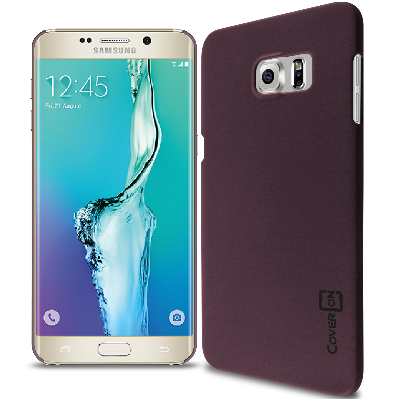 For Samsung Galaxy S6 Edge+ Plus Hard Case Slim Rubberized Matte Phone