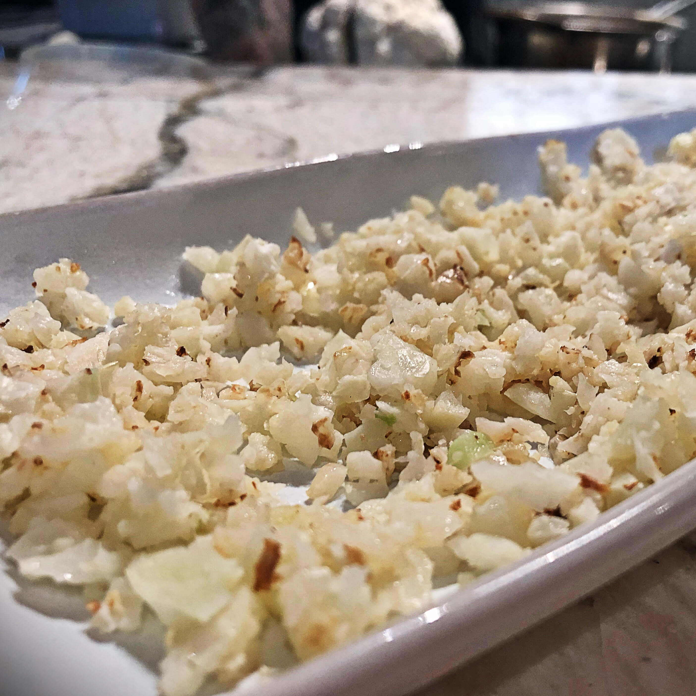Sauteed Cauliflower Rice Skyterra at Home