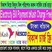 বিকাশ অ্যাপ থেকে বিদ্যুৎ বিল