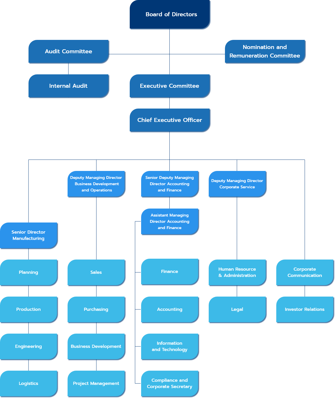 Organization Chart SKY TOWER