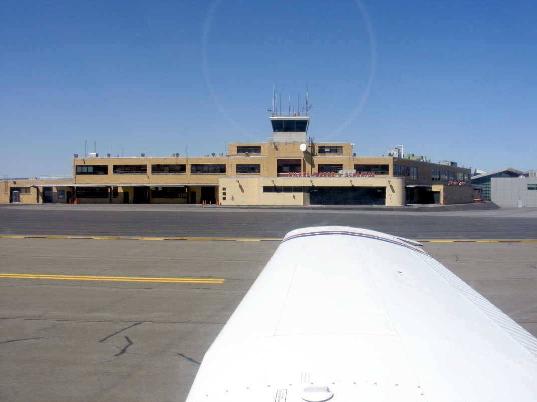AVP ATC Tower and Old Terminal SkyVector