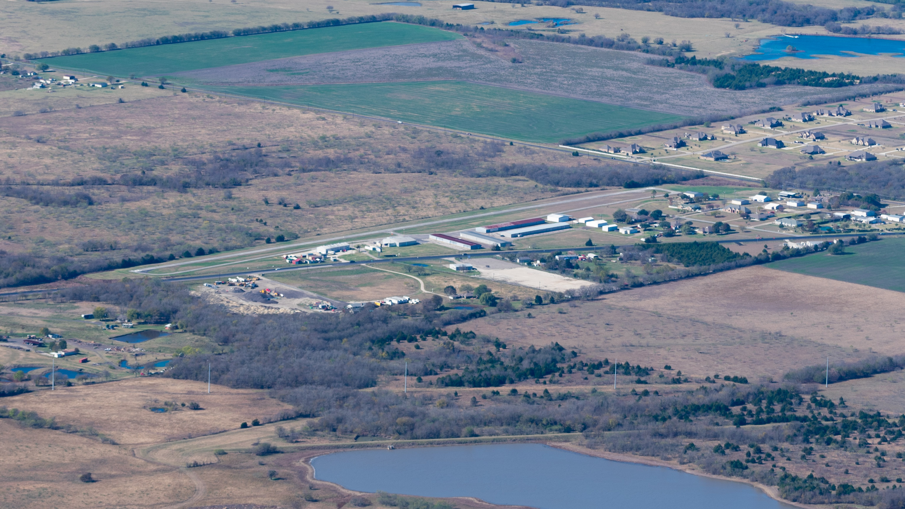 Airpark East Looking West from 3,500 Feet SkyVector