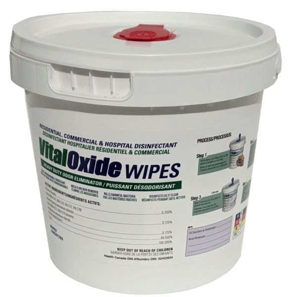 VITAL OXIDE WIPES PAIL Skyview Enterprises Inc.