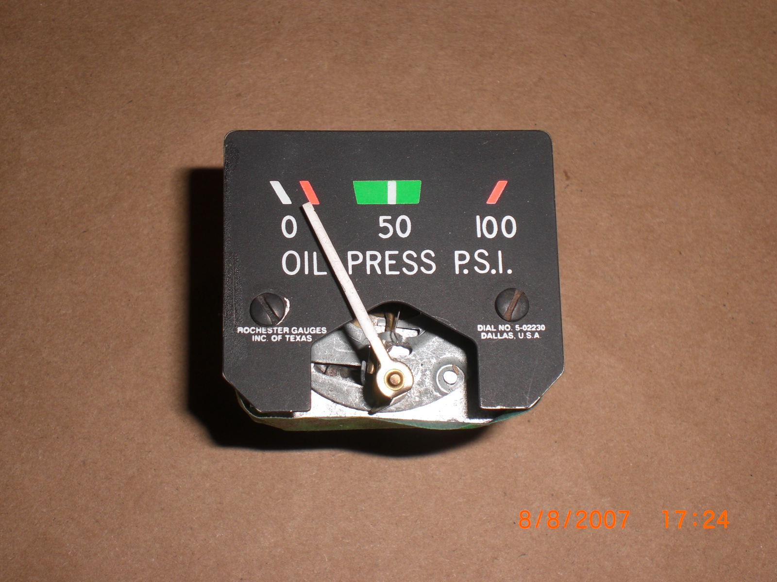 Oil Pressure Indicator — Skywagon City