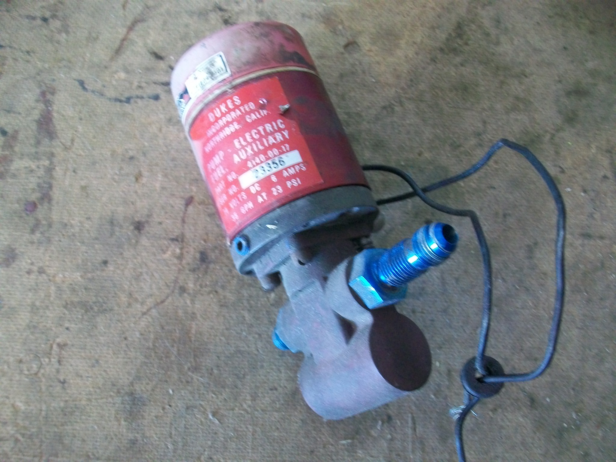 Auxiliary Fuel Pump Electric — Skywagon City